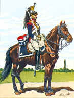 Cuirassier du 1er rgiment (1809) - Rousselot d'aprs Hersant